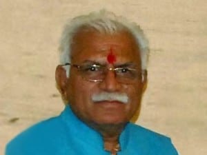 Haryana Chief Minister Manohar Lal Khattar