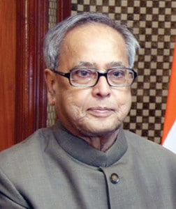 Pranab Mukherjee, President of India 