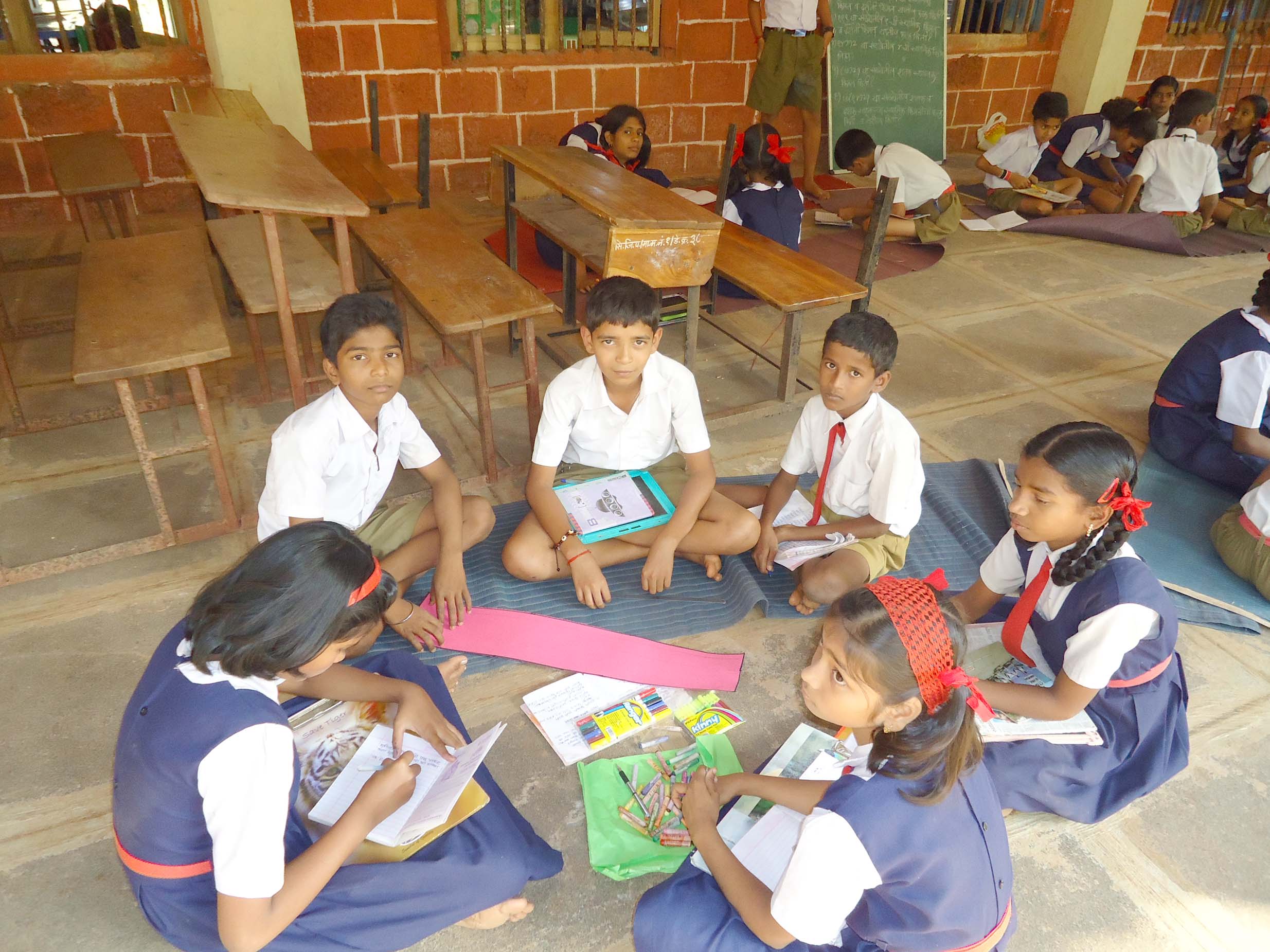 Indian Primary School Student