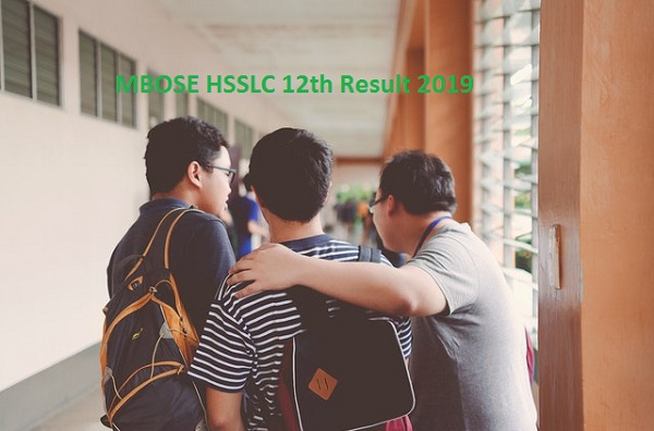 MBOSE HSSLC 12th Result 2019