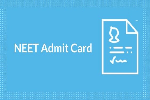 NEET-UG admit card