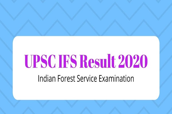 UPSC declares IFS result