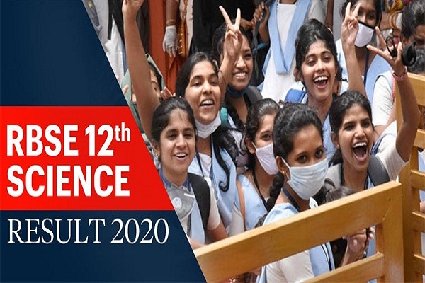 RBSE 12th Science Results 2020