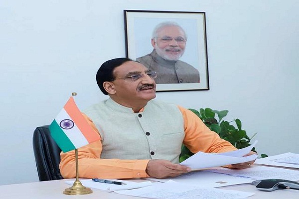 Pokhriyal urges students to help atleast three persons HRD-minister