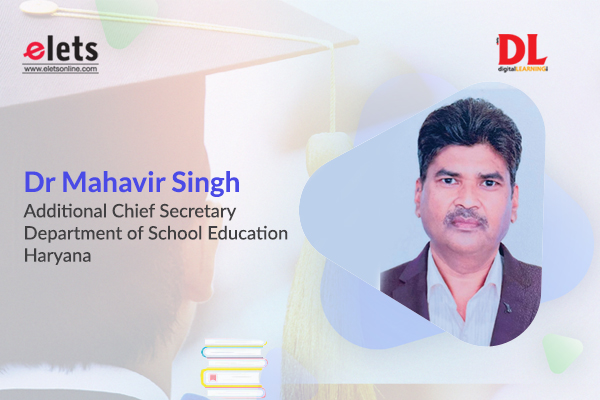 Digital facelift of education in Haryana mahavir singh