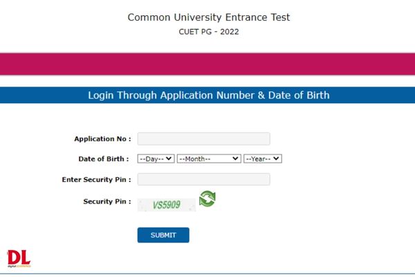 CUET PG admit card 2022