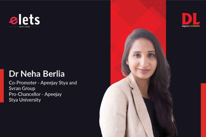 Shaping India’s Future Workforce Through Academia–Industry–Policy Collaboration Dr. Neha Berlia