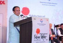 Exclusive: Dr. Dhan Singh Rawat outlines Uttarakhand’s higher education roadmap for 2025-2026 at Shiksha Samvad Chintan Shivir Dr. Dhan Singh Rawat