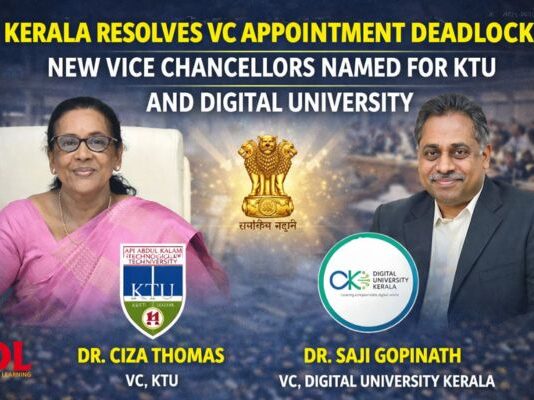 Kerala Resolves VC Appointment Deadlock; New Vice Chancellors Named for KTU and Digital University Ciza Thomas, Saji Gopinath