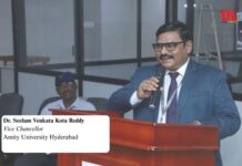 Dr. S. V. Kota Reddy takes charge as Vice Chancellor of Amity University Hyderabad Dr. S. V. Kota Reddy