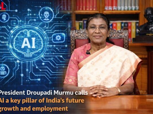 President Droupadi Murmu calls AI a key pillar of India’s future growth and employment President Droupadi Murmu