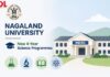 Nagaland University Launches New Four-Year Undergraduate Science Programmes at MDRC Nagaland University