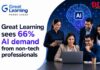 Great Learning sees 66% AI demand from non-tech professionals Great Learning