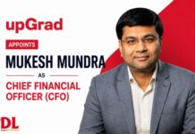 Mukesh Mundra joins upGrad as CFO Mukesh Mundra