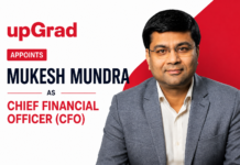Mukesh Mundra joins upGrad as CFO Mukesh Mundra