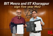 BIT Mesra and IIT Kharagpur sign five-year MoU BIT Mesra