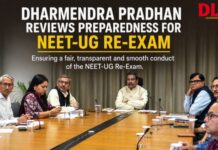 Dharmendra Pradhan reviews preparedness for NEET-UG Re-Exam Dharmendra Pradhan