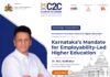 Karnataka’s Mandate for Employability-Led Higher Education Dr. M.C. Sudhakar