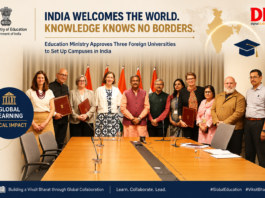Education Ministry Approves Three Foreign Universities to Set Up Campuses in India Education Ministry