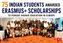 75 Indian students awarded Erasmus+ Scholarships to pursue higher education in Europe Erasmus