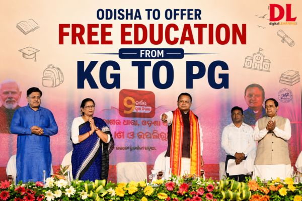 Odisha to offer free education from KG to PG Free Education KG to PG