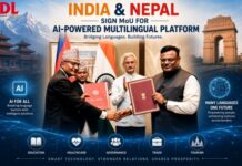 India and Nepal sign MoU for AI-powered multilingual platform India Nepal MoU