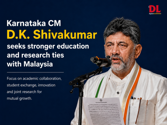 Karnataka CM D.K. Shivakumar seeks stronger education and research ties with Malaysia Karnataka Malaysia partnership