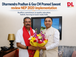 Dharmendra Pradhan & Goa CM Pramod Sawant review NEP 2020 implementation NEP 2020 implementation