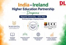 India-Ireland Higher Education partnership deepens with Nayanta University & UCC MoU Nayanta University