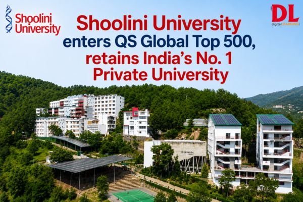 Shoolini University enters QS Global Top 500, retains India’s No. 1 Private University Shoolini University