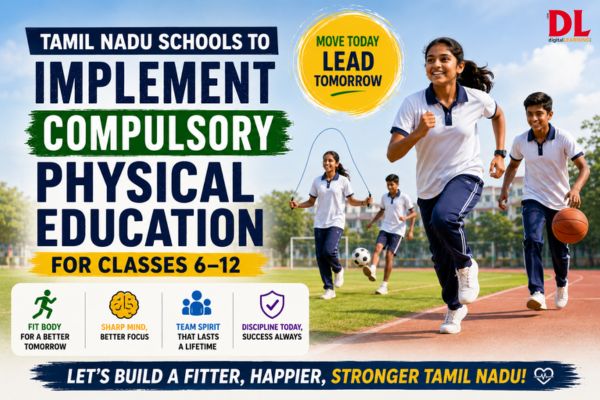 Tamil Nadu Schools to Implement Compulsory Physical Education for Classes 6–12 Tamil Nadu Physical Education