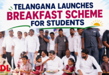 Telangana launches breakfast scheme for students Telangana breakfast scheme