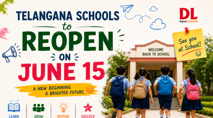 Telangana schools to reopen on June 15 Telangana schools reopen