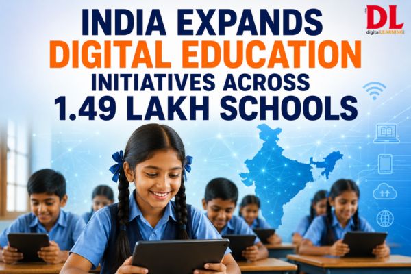 India expands digital education initiatives across 1.49 lakh schools digital education transformation